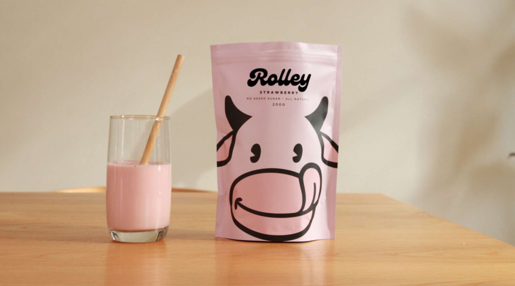 Rolley Strawberry Milk